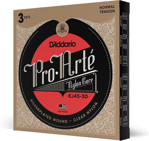 Addario ej45 pro arte - d'addario, ej45-3d