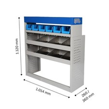 Fahrzeugeinrichtung, Fahrzeugregal, Transporterregal, Aktionsmodul AM 25-5