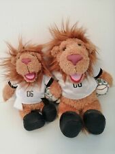 2x Nici Goleo 2006 Plüschtier Kuscheltier Stofftier Groß Und Klein
