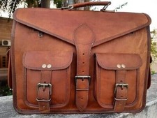 Große Vintage-Aktentasche aus