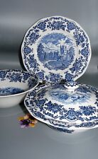 Enoch Wedgwood England Royal homes of Britain blau Teile zur Wahl