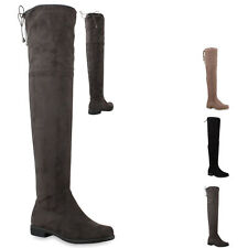 893506 Sexy Damen Overknees