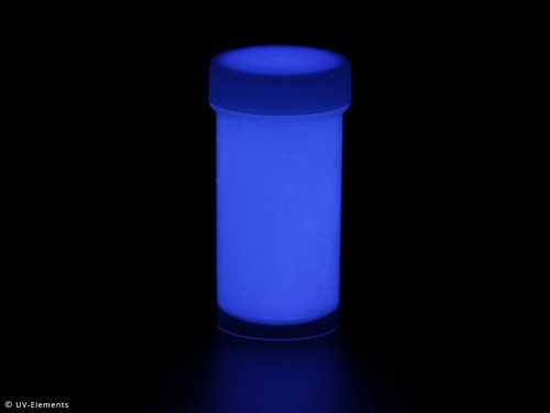 Unsichtbare leuchtfarbe blau - unsichtbare,