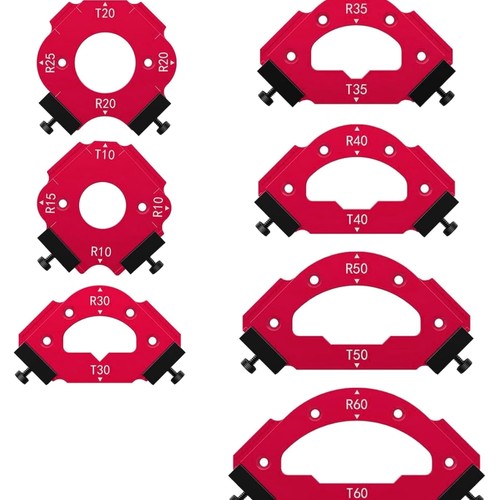 Radius schablone set stück - radius,