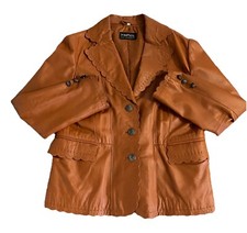 Pompöös Damen Lederjacke