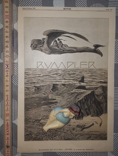 1921 original reklame rumpler - 1921,