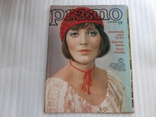 DDR PRAMO Praktische Mode + Schnittmuster 5/1977 - Jeansmode Sommerkleid Strick