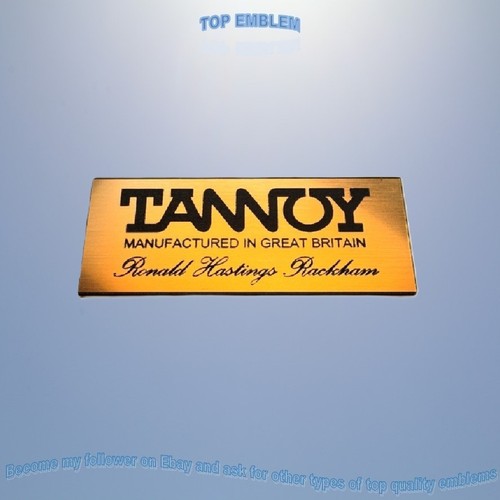 Tannoy emblem badge - tannoy,