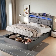 Polsterbett 140x200 LED