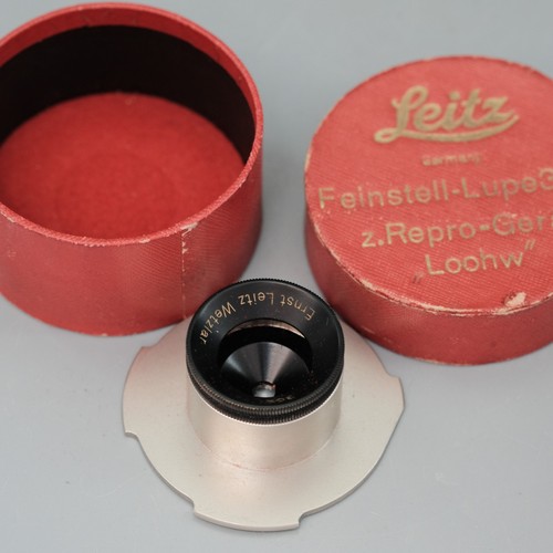 Boxed leitz feinstell lupe 30x - boxed,
