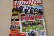2) Motorrad 11/2014 - BMW HP4 mit 193PS besser al - BMW S 1000 R mit 161PS bess