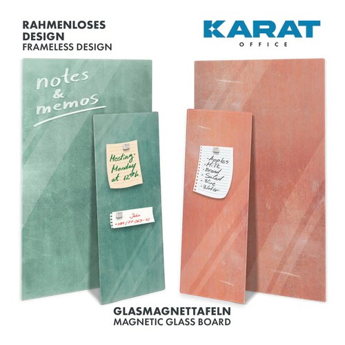 Memo board glas brush - board,