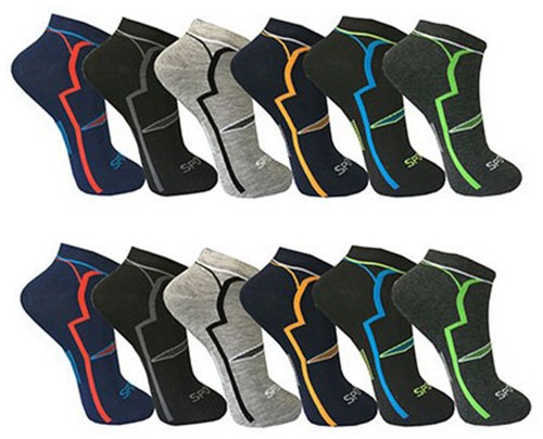 Paar herren sneaker socken - 12,