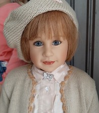 Götz Künstlerpuppe " Camilla " Sissel Skille.