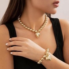 Zara 18K vergoldet Perlenkette
