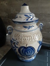 Rumtopf mit Deckel Keramik 37 cm hoch
