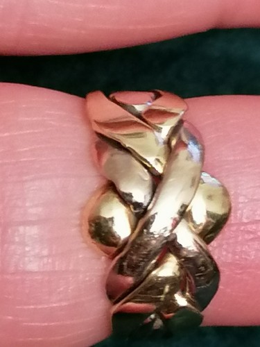 Damen ring 585er - 585er, gelbgold