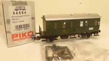 Piko H0 54594 Bahnpostwagen Post-b/8,5 grün, DBP, Epoche III, KK   V92