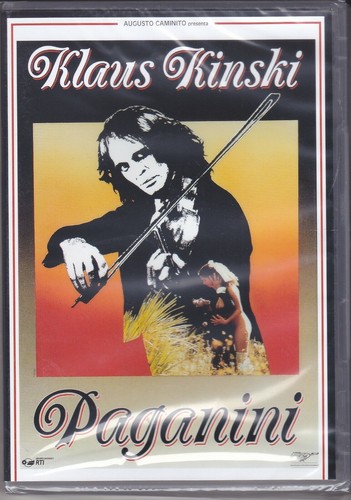 Dvd paganini mit klaus kinski - dvd,