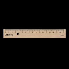 Aristo holzlineal 17cm - holzlineal,