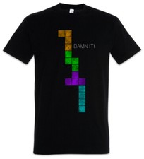 Damn It! Herren T-Shirt Nerd Geek Sysadmin Coder Security Analyst IT Lead Gamer