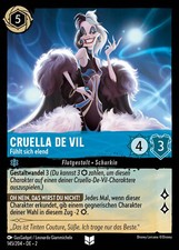 Disney Lorcana TCG - Cruella De Vil - Fühlt sich elend 145/204 - 2ROF - Uncommen