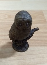 Eule Franklin Mint Bronze Animalier aus Eulensammlung