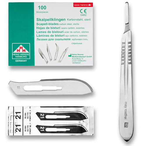 Set 100 skalpellklingen - -, st.