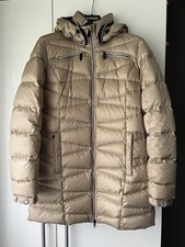 Toni Sailer Daunen Jacke Gr 38 Beige/Gold