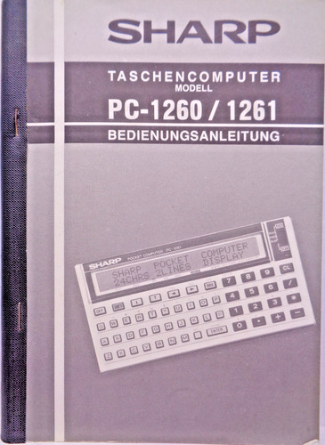 Sharp pocket computer - sharp,