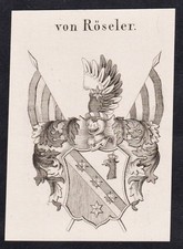 Röseler wappen coat arms - röseler,