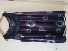 🤩Traumkleid, Bluse Kaftan, 4XL, Blau luftig, neuwertig, Curvy, 