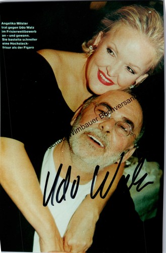 Original autogramm udo walz - original,