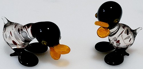 Süße miniatur enten aus - 2,