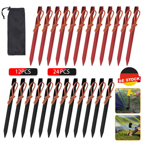 12x zelt heringe aus - 12x, zelt-heringe