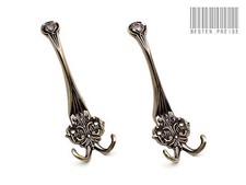 RETRO / ANTIK Kleiderhaken Mantelhaken Garderobenhaken Wandhaken Aufhänger W008