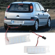 Passt für Opel Corsa C Bj. 2000-2006 LED Kennzeichenbeleuchtung Beleuchtung