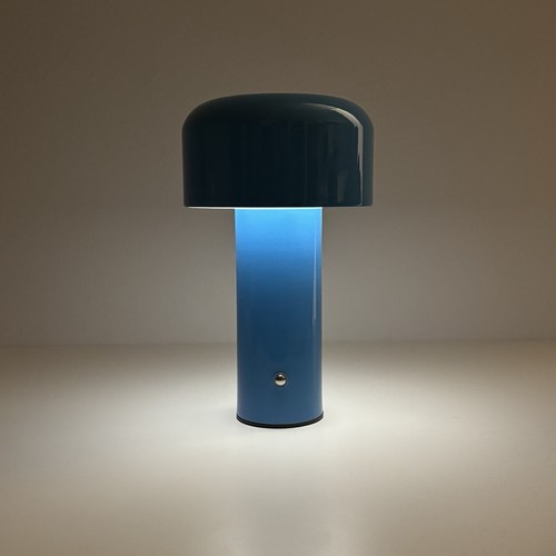 Designlampe blau pilzlampe - designlampe,