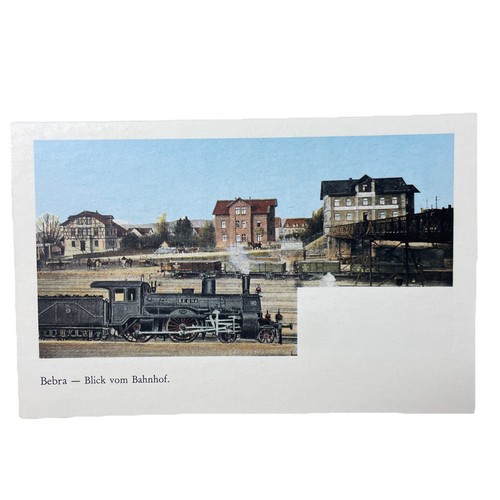 Postkarte reprint eisenbahn - reprint,