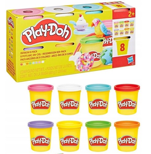 Regenbogen farben 8er pack - pd,