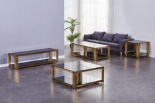 Designer couchtisch vergoldet - couchtisch,