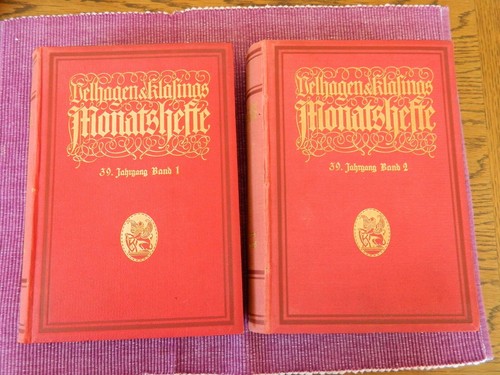 Nachlass rar bände - nachlass-rar-2, bände-velhagen