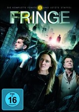 FRINGE: STAFFEL 5 - ANNA TORV,JOSHUA JACKSON,JOHN NOBLE  4 DVD NEU