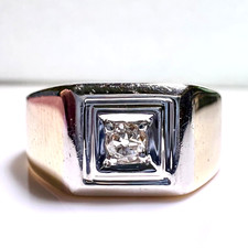 Ring 585 Gold 010 ct Diamant