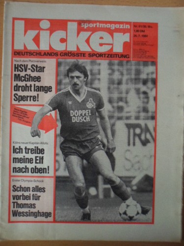 Kicker 1984 klaus - kicker, 61