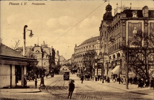 Plauen vogtland - ak,