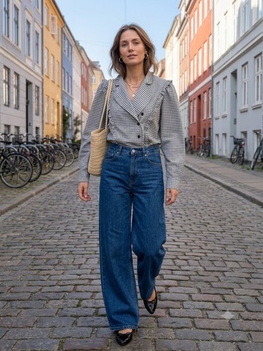 Vintage wollenschläger bluse - vintage,