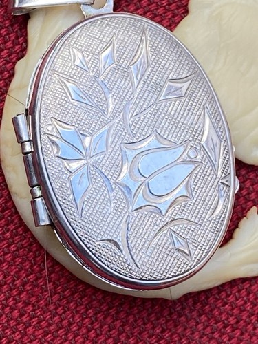 Vintage medaillon 835 silber - medaillon,