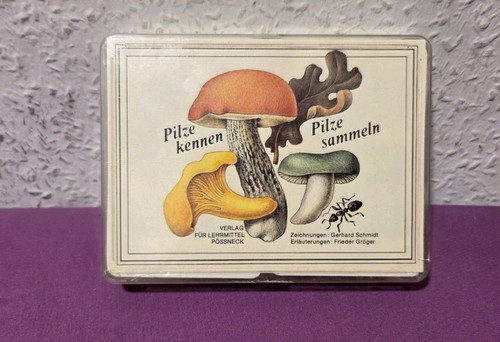 Ddr quartett pilze - quartett, -pilze