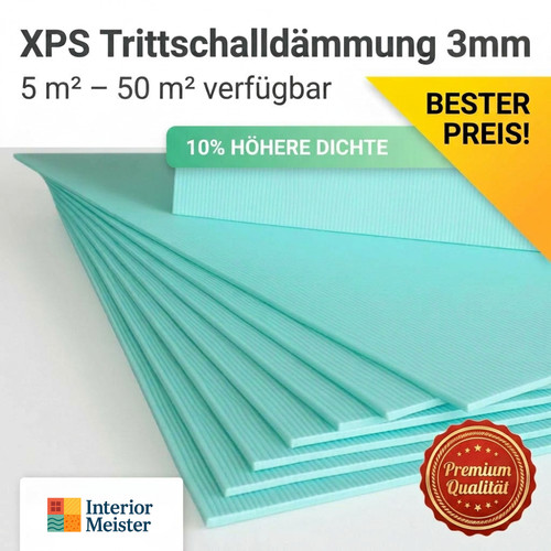 Xps unterlage 3mm - xps, 5-50m2